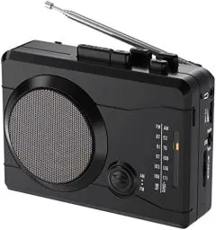 Produktbild: DIGITNOW!Kassettenrekorder USB Kassetten Digitalisieren mit Lautsprecher & Mikrofon, Radio FM/AM,Encoding Walkman Kassette auf Digital /MP3 Audio Musik zu Kassetten/Unique Kassettenspieler