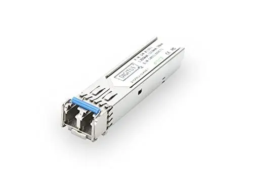 Produktbild: DIGITUS Gigabit SFP Modul, Mini GBIC, Singlemode, LC Duplex, 1310 nm, 20 km, 1.25 Gbit/s