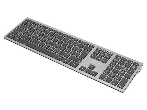 Produktbild: DIGITUS Ultra-Slim Tastatur Wireless 2,4 GHz
