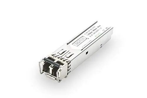Produktbild: DIGITUS Universal Gigabit SFP Modul - 1,25 Gbit/s - industrielle Version - Mini GBIC - für Singlemode-Glasfaser - LC Duplex - 1310 nm Wellenlänge - 20 km Reichweite - Plug & Play