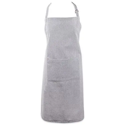 Produktbild: DII 100% Baumwolle Massives Chambray Küchenset, grau, Chef Apron