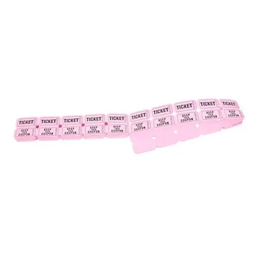 Produktbild: DIKACA 100 Stücke Tombola Tickets Universal Tickets für Veranstaltungen Partys Konzerte Kino Auktionen Ideal für Gewinnspiele und Verlosungen