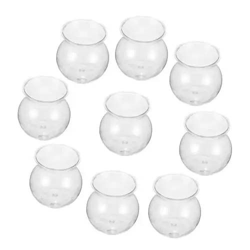 Produktbild: DIKACA 10 Stücke Hydrokultur Pflanzer Blumentopf Landschaft Für Desktop Decor Pflanzen