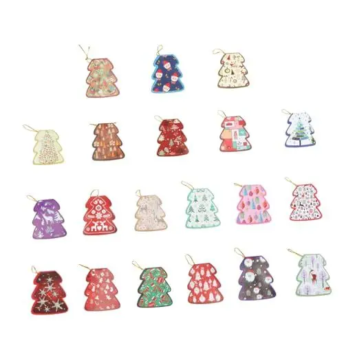 Produktbild: DIKACA 160-Teiliges Set Weihnachtsbaum-Grußkarte weihnachtskarten kaufen weihnachtskarten basteln Weihnachtsfeier gefallen Weihnachtspapieranhänger -Grußkarten Wünsche Karten