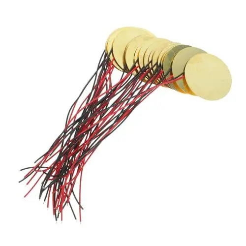 Produktbild: DIKACA Musikalische Trigger-drum-discs – 20 Stück Discs Sensor Einfache Installation Für Akustische Instrumente