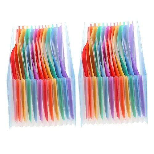 Produktbild: DIKACA 2St Ordner Organpaket Quittungsmappe Aktenordnerhalter briefhalter aufbewahrungsdose Desktop-Organizer Stehpulte fürs Büro Quittungsorganisator Geldscheinbeutel aus Tasche