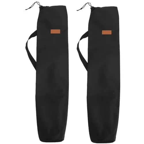 Produktbild: DIKACA 2St Tragetasche für Gehstöcke Zeltstangenkoffer Wanderstocketui Outdoor Tasche Handtasche totebags schwer Aufbewahrungstaschen Rutentasche Angelrute Reisen Angeltasche Oxford-Stoff