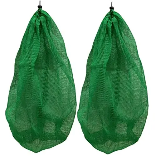 Produktbild: DIKACA 2st Fischernetztasche Tasche Für Karpfennetze Scuba-mesh-Tasche Fischnetzbeutel Fischfangnetz Unterwasser-mesh-Tasche Forellennetzbeutel Angeltasche Tauchen Lieferungen Nylon
