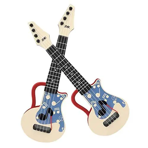 Produktbild: DIKACA 2st Kinder Gitarre Musikinstrumente Gitarren Ukulele Zum Musikinstrument Ukulele- Ukulele Für Anfänger Zubehör Kann Spielen Nylon