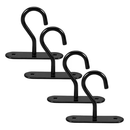 Produktbild: DIKACA 4 Sets Metall-deckenhaken Für Pflanzen Wandaufhänger Für Den Außenbereich Einfach Zu Verwenden Und Zu Installieren