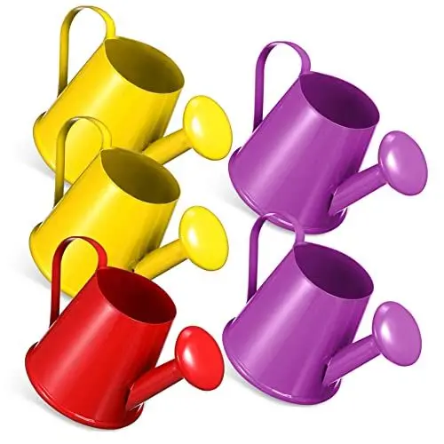 Produktbild: DIKACA 5st Mini-gießkanne Miniatur-gießeimer Gießkanne Für Den Innenbereich Pflanzengießkanne Wasserkocher Trinkflasche Miniforce-spielzeuge Krugvase Blumentopf Wasser Streuen Kind Eisen
