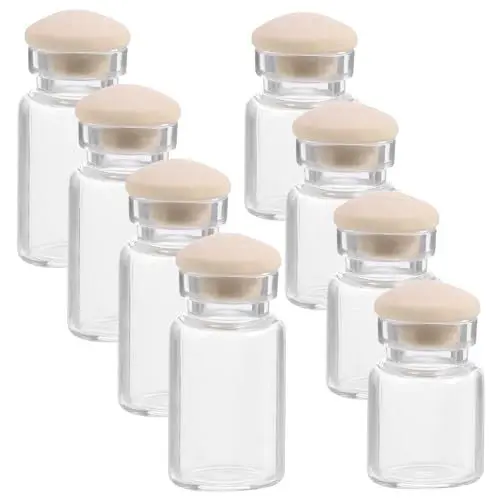 Produktbild: DIKACA 8St Puppenhaus Bonbonglas Mini-Glasfläschchen Mini-Lebensmittelspielzeug DIY bastelzeug Craft eine Armatur Mini-Terrarium Mini- - -Glasflasche Halskette Einmachglas