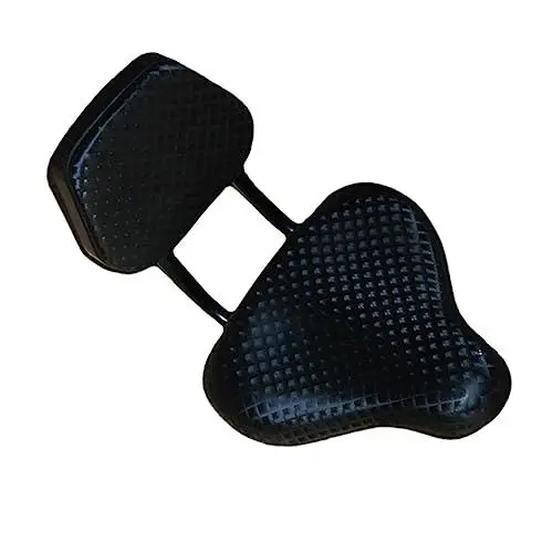 Produktbild: DIKACA Fahrradsattel Wasserdicht Bike Sitz Bike Sattel Mit Rückenlehne BMX-fahrradsitz Cruiser Fahrrad Radfahren Fahrradsitz Rennrad Sattel Sitzpolster Bergsitz Leder Gemütlich Komponente