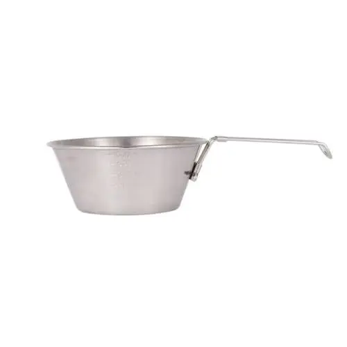Produktbild: DIKACA Faltbare Schüssel Campingöfen Kampierender Pot Campingschale Für Grill Camping-kochset Faltbare Griff- Campingschale Camp Pot Im Freien Edelstahl 304 Metall Schüssel Draussen
