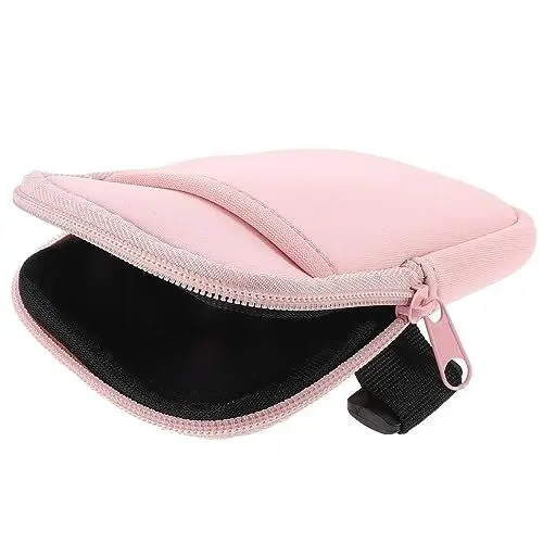 Produktbild: DIKACA Flaschentaschenhalter Reißverschlusstasche Kleine Bechertasche Tassenvorrat Aufbewahrungstasche Für Trinkgläser Mit Riemen Handwärmer Kawaii Fitness Neopren Fanny Rostfreier Stahl