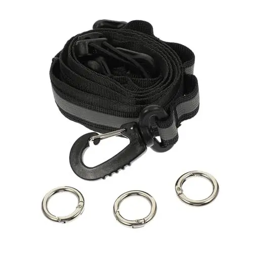 Produktbild: DIKACA Herrengürtel Bergsteigergurt Reflective Tape reflektorbänder Camping essgeschirr Reflective Band Klettergurt Longevity tragbar Aufbewahrungsgürtel Mann Werkzeug Nylon Aufstecken