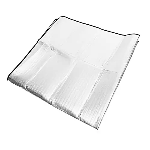 Produktbild: DIKACA Stranddecke Sanddichte Campingmatte Picknickunterlage Aus Aluminiumfolie Große Grasmatte Für Camping Leicht Zu Reinigen Tragbar