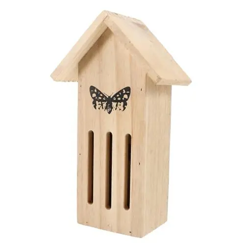Produktbild: DIKACA Natürliche Schmetterling Lebensraum Decor Outdoor Hängen Feeder Holz Schmetterling für Garten