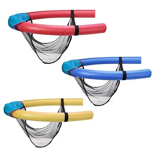 Produktbild: DIKACA Schwimmender Stuhl Schwimmende Stühle Für Schwimmbäder Schwimmender Sitz Im Pool Pool-nudel-mesh-Stuhl Schwimmender Pool Mit Mesh-Sitz Kind Gittergewebe Auf Dem Wasser Schwimmen