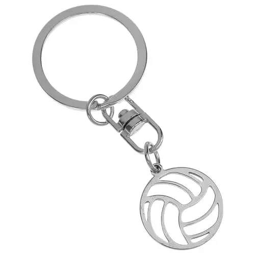 Produktbild: DIKACA Taschenanhänger Volleyball Schlüsselanhänger Aus Edelstahl Modisch Und Vielseitig DIY Liefert