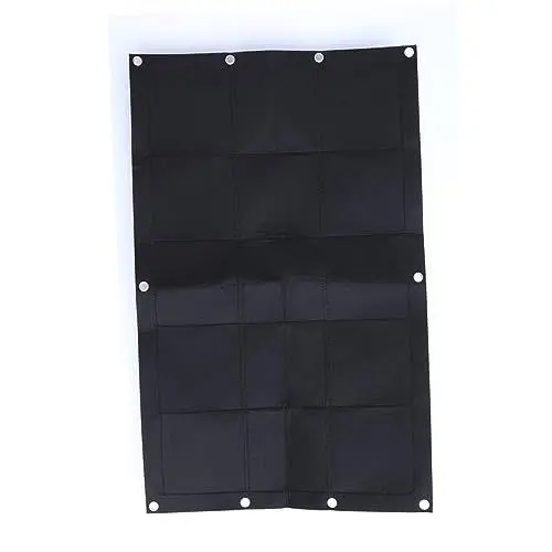 Produktbild: DIKACA Vertikale Pflanzgefäße Im Freien Pflanztasche Zum Aufhängen An Der Wand Pflanzgefäß Für Vertikale Gartenwände Indoor-pflanzgefäße Vertikale Pflanztaschen Wandbehang Erdbeere