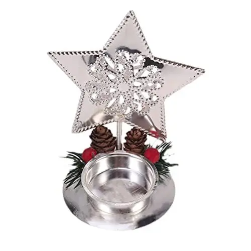 Produktbild: DIKACA Kerzenständer Weihnachten Tisch Hause Hochzeit Party
