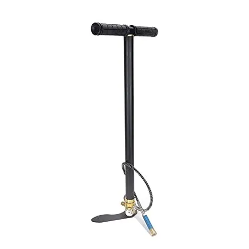Produktbild: DIKAMAN Mini-Tauchflasche, Tauchausrüstung für Tauchflasch Edelstahl-Hochdruckpumpe 30MPA 4500psi 40MPA 6000psi Dreistufig Manuell für Unterwasser-Erkundungsrettung(Noir)