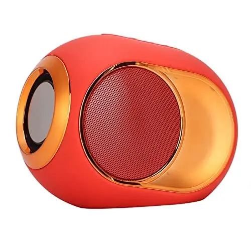 Produktbild: Dilwe Bluetooth-Lautsprecher, Stereo Portable Wireless Bass Sound Box FM-Radio Mehrere Wiedergabemodi für Mobiltelefone Tablets für Zuhause, Im Freien, auf Reisen