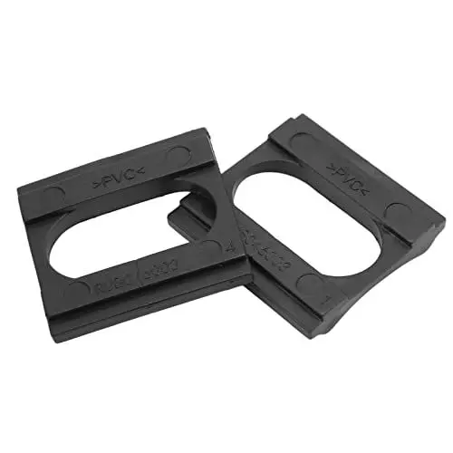 Produktbild: Dilwe Fahrrad Batterie Gummi Pad, 35x38 mm, f¨¹r Hailong Max G56 G70 Batterie, Elektrische Fahrrad Halterung Spacer Mount Pad, Schwarz, 2 St¨¹cke/SetElectric refitting