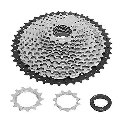 Produktbild: Dilwe GUB 12-Fach Fahrradkassette, 11-46Z, Premium Aluminium, Hohlbauform, Spezielle Oberfl?chenbeschichtung, MTB Freilauf Kassettenritzel f¨¹r Rennr?derAnd Bicycle Spare Parts