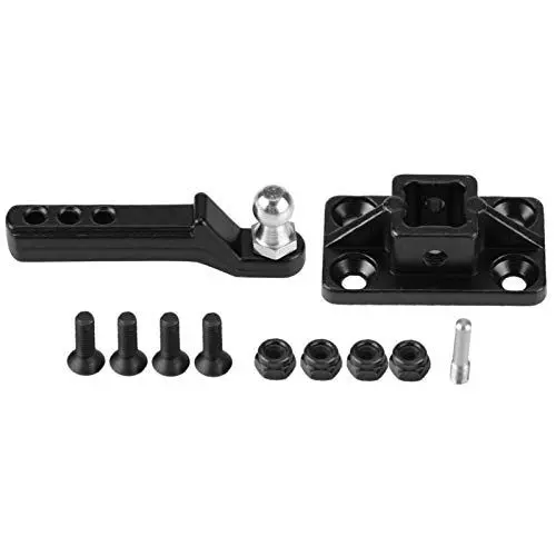 Produktbild: Dilwe RC Car Abschlepphaken, Metall Abschlepphaken für Fernbedienung -4 Axial Scx10 D90 Raupenwagen Anhängerkupplung Modellteile