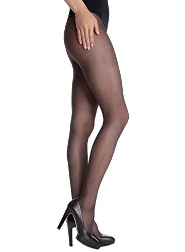 Produktbild: Dim Strumpfhosen Weiche Diam's Halbtransparent Damen x1, Black, M
