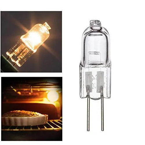 Produktbild: Dimweca Mikrowelle Glühbirne Ofen Glühbirnen Backofen Glühlampe Halogenlampe 20 W Ersatzlampe Für Haushaltsgeräte Mit 280 Lumen | Hochtemperaturbeständiges Ofenlicht Für Zuhause, Restaurant