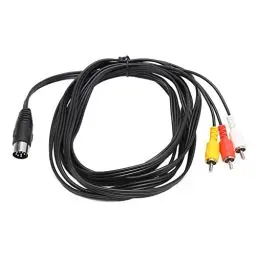 Produktbild: DIN 8-Pin auf 3 -Kabel, DIN 8-Pin-Stecker auf 3 -Stecker, Stereo-AV-Draht für Video-Audio-Geräte-Signalausgang, 9,8 Fuß