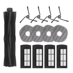 Produktbild: DingGreat Ersatzteile für Eufy X9 Pro, Staubsauger roboter zubehör für Eufy Clean X9 Pro (Bürstenrolle/Filter/Seitenwischer/Mop-13pcs)