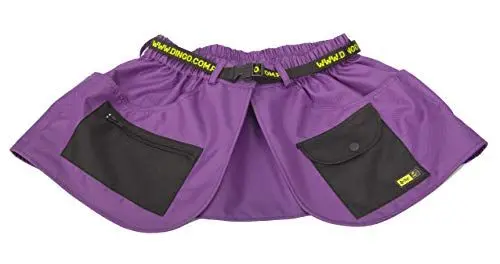 Produktbild: Dingo Trainingsgürtel, Sport, Agility, Apportieren, Gehorsam, Leinenführung, Nasenarbeit, Verhaltenstraining, Trainer Gürtel mit vielen Taschen Violett Große S 16453-2