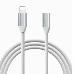 Produktbild: DingZan 3.3FT Weiß Lightning Verlängerung Kabel Lade Verlängerung Extender Dock, Männlich zu Buchse, Sync Kabel Anschluss Kompatibel iOS Geräte