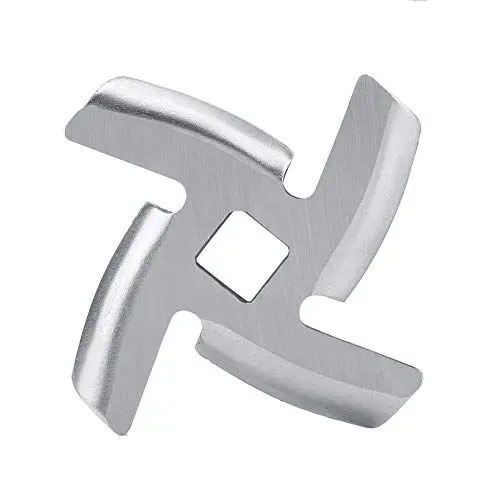 Produktbild: Dioche Fleischwolf Messer, Edelstahl Fleischzerkleinerer Fleischwolf, Plattenmesser, Schneidteile für Fleischwolf (46 mm)