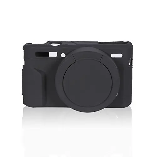 Produktbild: Dioche Kamera Schutzhülle, Kamerakäfig, Kamera-Videokäfig, Weiches Silikon, Kameragehäuse, Schutzabdeckung für G7XII / G7X Mark II