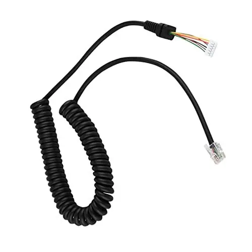 Produktbild: Dioche Mikrofonkabel, 6 Pin Autoradiokabel, 48A Autoradio Ersatzleitung Handmikrofonleitung für MH-48A6J