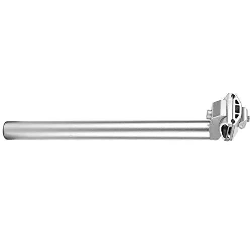 Produktbild: Dioche Sattelstütze, 25,4 x 300 mm Stoßfeste Sattelstütze aus Aluminiumlegierung für Mountainbikes und Rennräder(Silber)