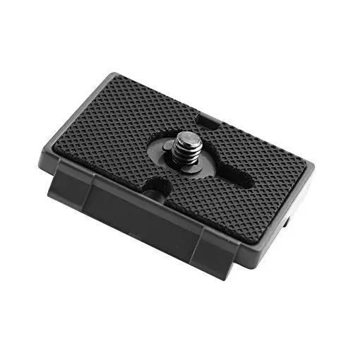 Produktbild: Schnellwechselplatte Trfor IPod-Platte Metalllegierung Schwarz Grau 1 4 Schraubenloch Schnellwechselplatte Kamera-Passplatte Cfor OMPatible Für 200PL