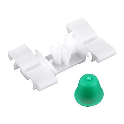 Produktbild: Dioche Seitenleisten Clips, 50 Stück Weißer Kunststoff Autotürleisten Zierleisten Clips, Befestigungselemente für 3er E36 E46