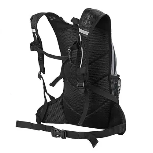 Produktbild: Dioche Trinkrucksack, Wasserblase für Wanderrucksack, Leichter Trinkrucksack, Trinkrucksack mit 2 L Trinkblase, Wasserrucksack für Laufen, Radfahren, und Radfahren (Grey)