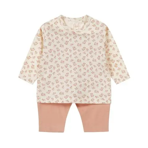 Produktbild: Dirkje - Girls - Pyjama - Organic Cotton and Elastane - Dusty pink - Size 62/68