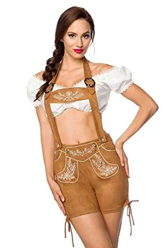 Produktbild: Dirndline Damen (Number) Hose, Braun, S
