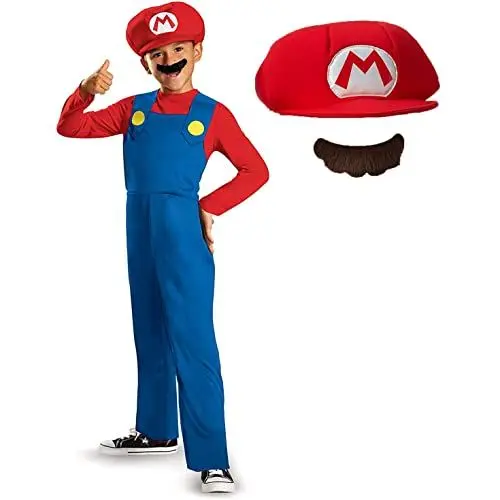 Produktbild: Disguise Nintendo Super Mario Brothers klassisches Jungenkostüm: Mario
