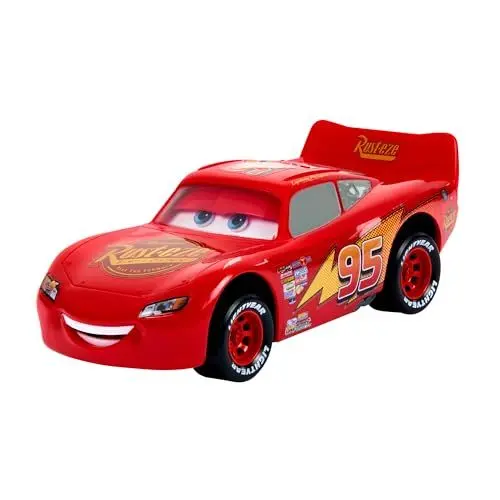 Produktbild: DISNEY Pixar Cars Moving Moments Lightning McQueen - Spielzeugauto mit beweglichen Gesichtsausdrücken, großes Format, für Kinder ab 4 Jahren, HPH64, ABAA2424