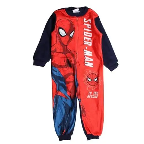 Produktbild: Disney Boy's Spiderman-Fleece-Anzug Pajama Set, Schwarz, 2 Jahre