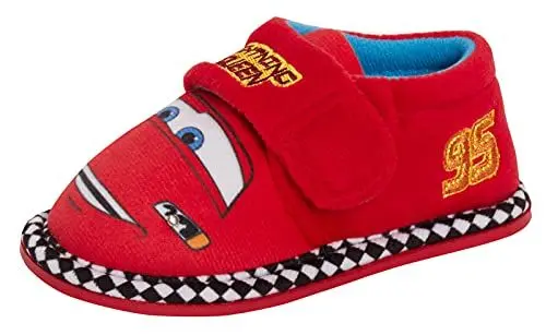Produktbild: Disney Cars Jungen Hausschuhe Lightning McQueen Booties Indoor Infants Nursery Schuhe